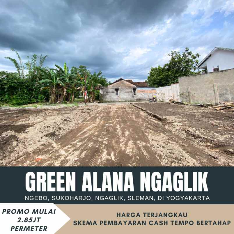 dijual tanah ngebo sukoharjo ngaglik