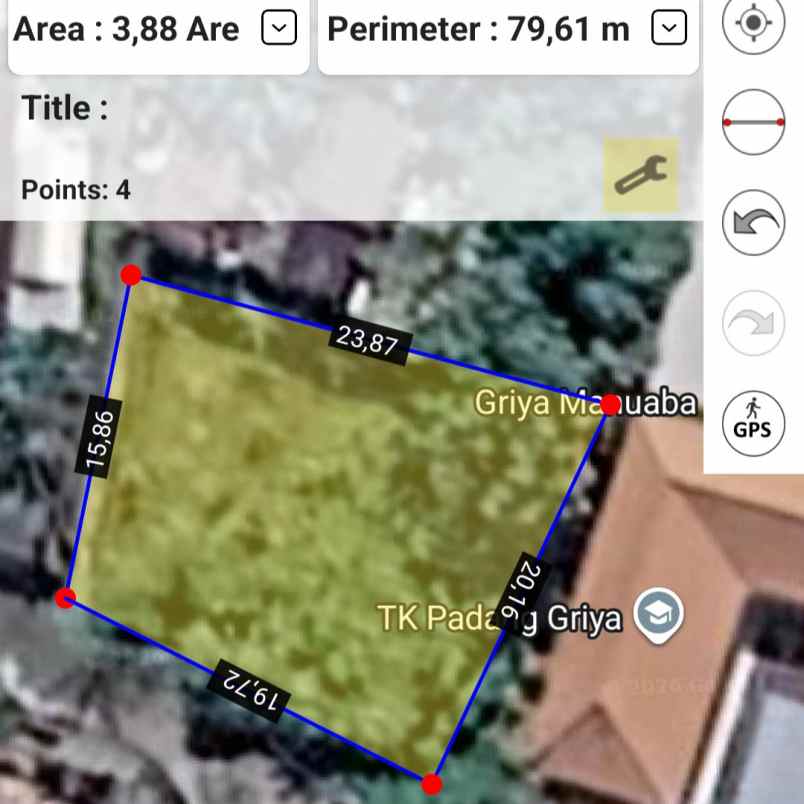 dijual tanah padangsambian klod