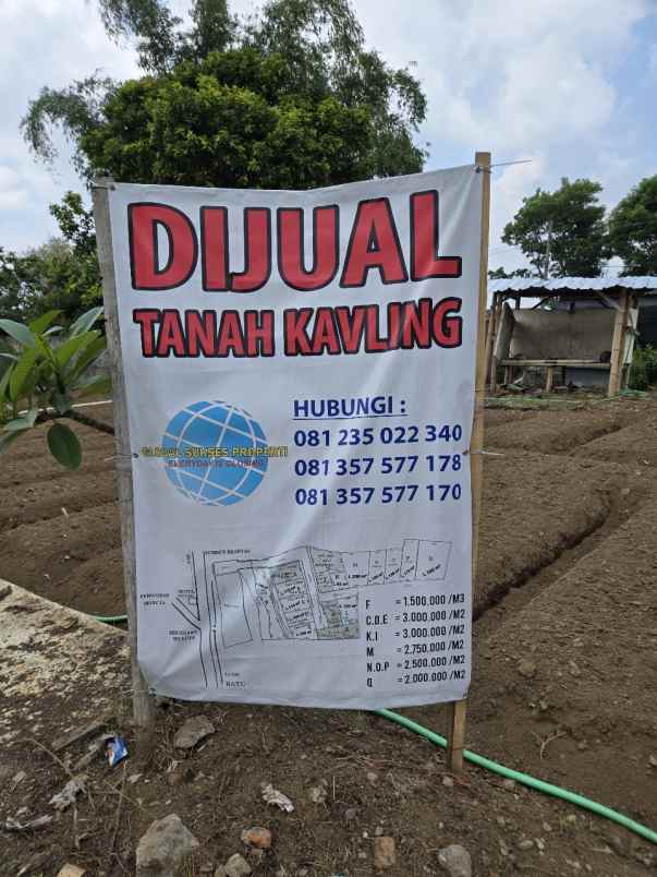 dijual tanah poros jalan junggo