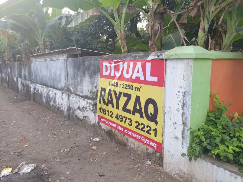 dijual tanah raya panglima sudirman
