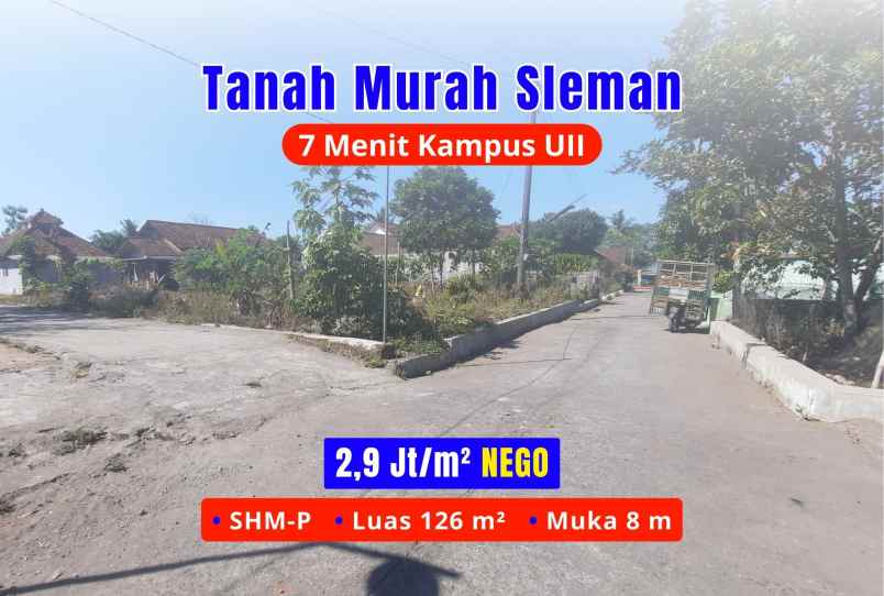 dijual tanah rejosari sardonoharjo kec