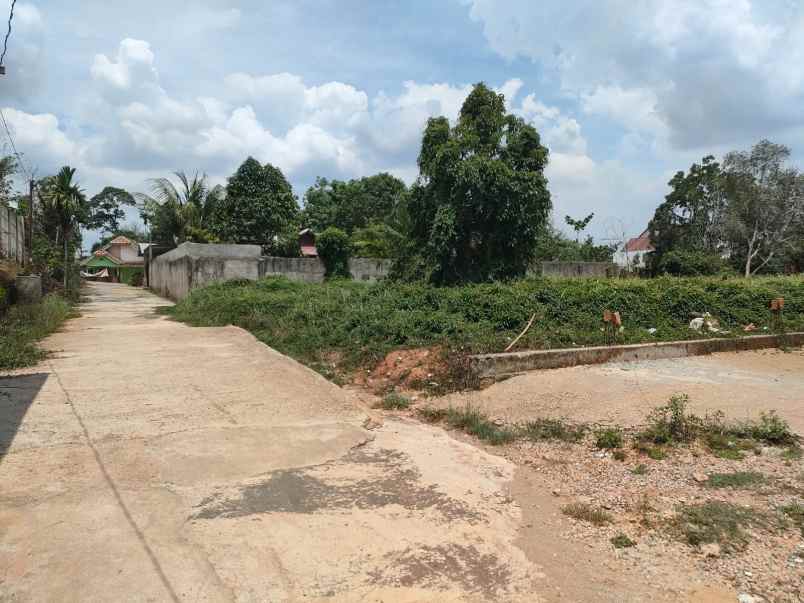 dijual tanah siap bangun lokasi tanjung barangan