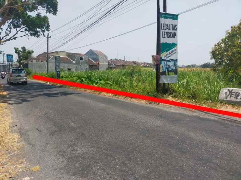 dijual tanah singopuran dekat ums