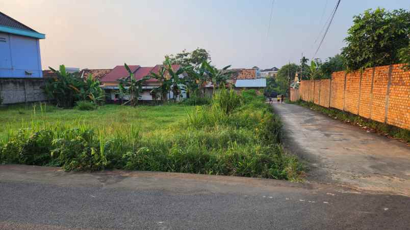 dijual tanah sukabangun 2 dekat sma taruna palembang