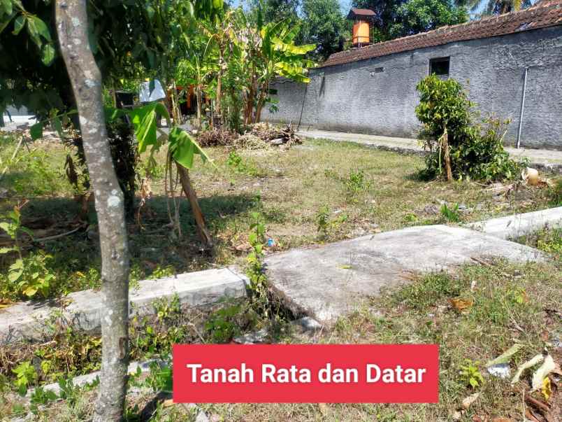 dijual tanah wonosari