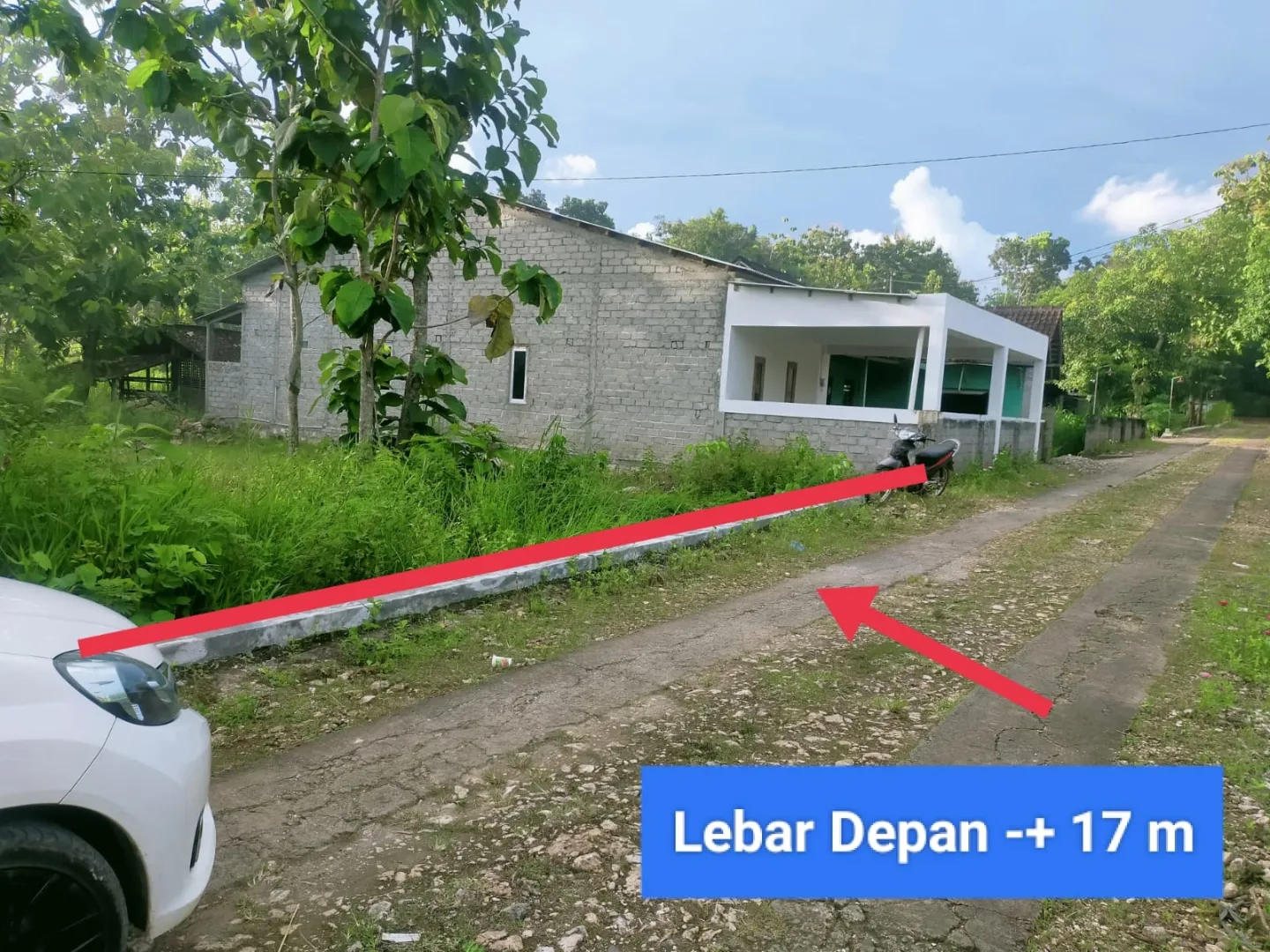 dijual tanah wonosari