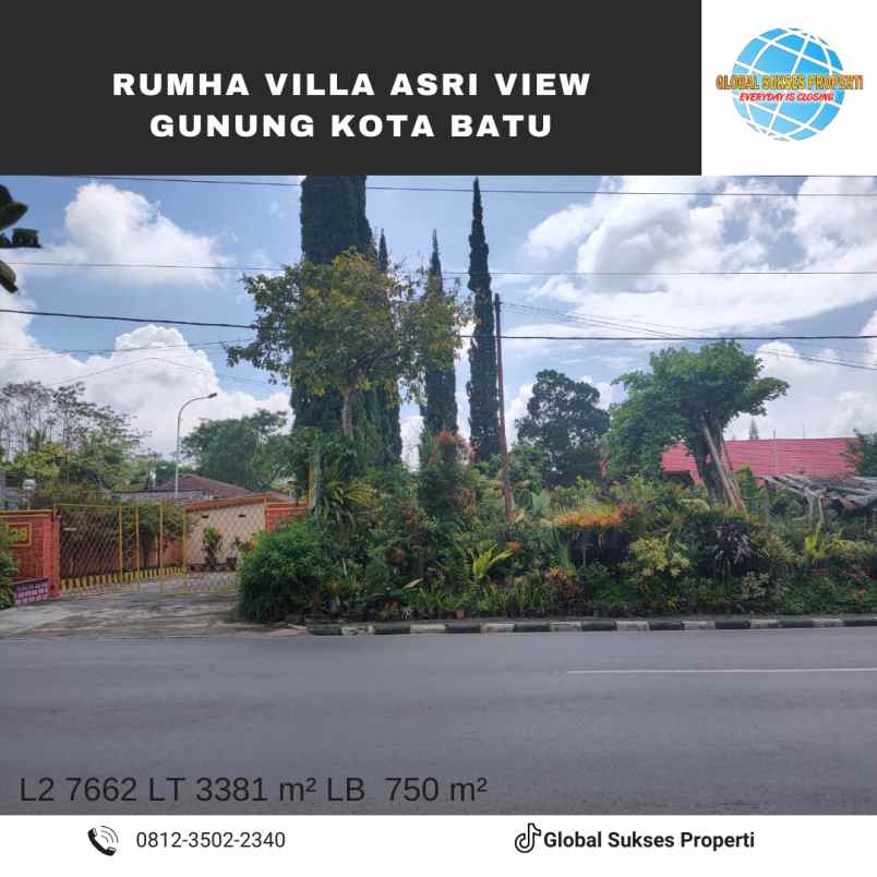 dijual villa bukit berbunga