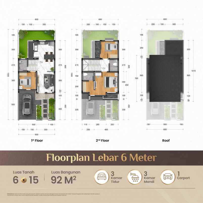 dijual villa imperial garden jalan