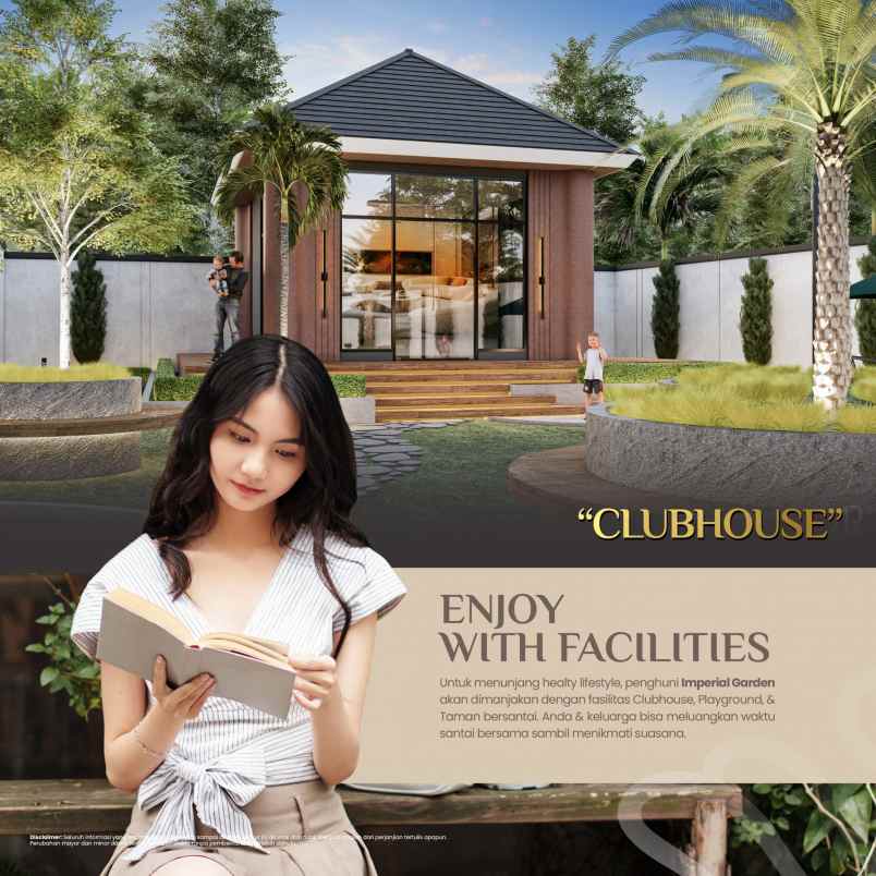 dijual villa imperial garden jalan