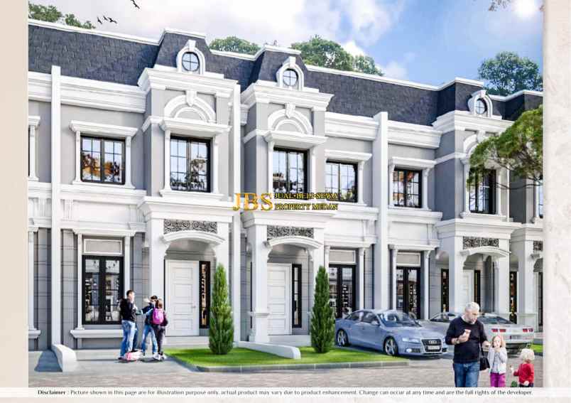 dijual villa jalan karya jaya 600mtr