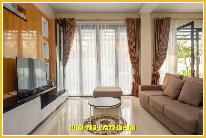 dijual villa jl bulevar gedongan