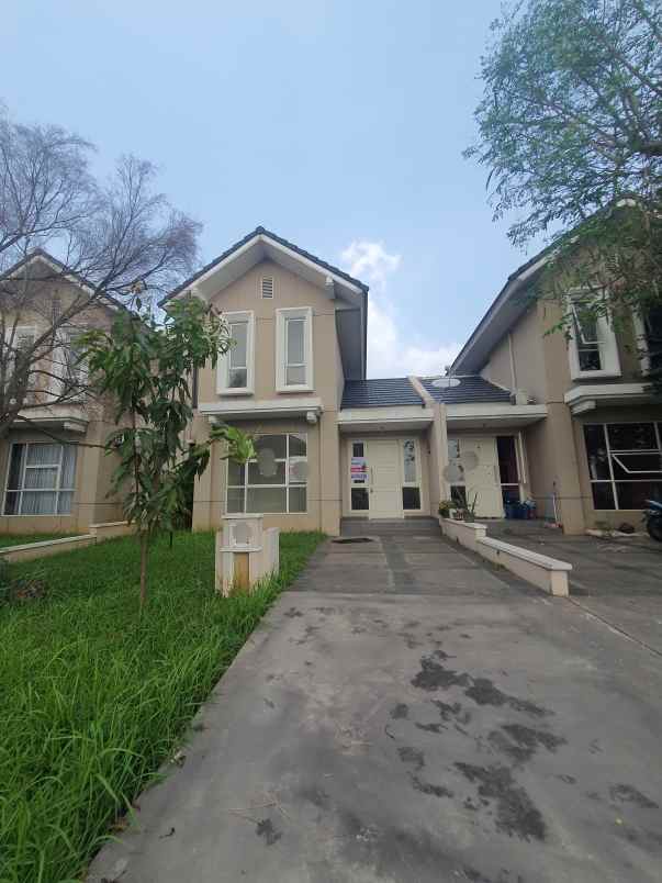 disewa rumah cluster bahana suvarna sutera tangerang