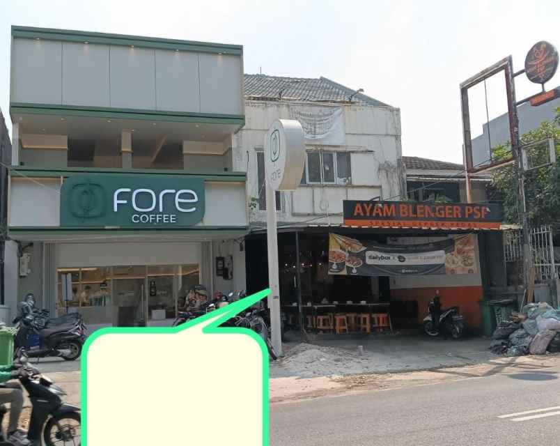 disewakan ruko gudang kantor jalan raya meruya selatan