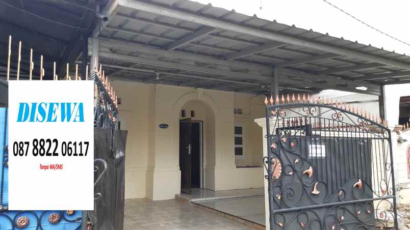 disewakan rumah cluster grand poris blok