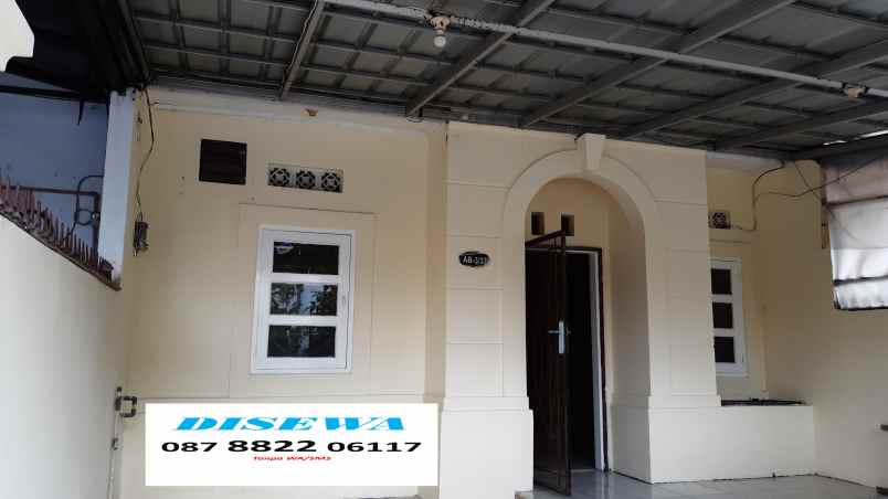 disewakan rumah cluster grand poris blok