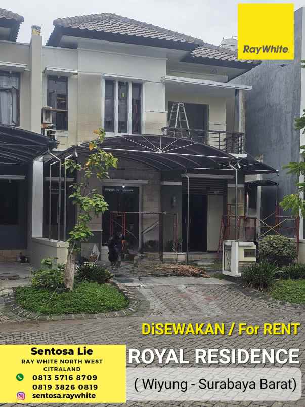 disewakan rumah jalan royal residence