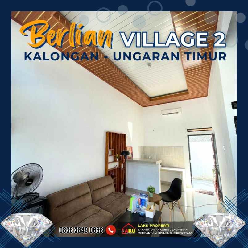 hanya 2 juta bisa dapat rumah di berlian village 2