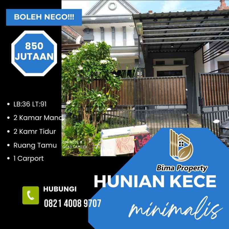 hunian keren minimalis kota malang