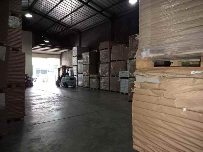 jual 2 unit gudang gandeng siap pakai