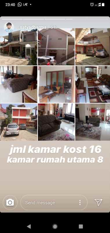 jual kost mewah kanayakan dago bandung