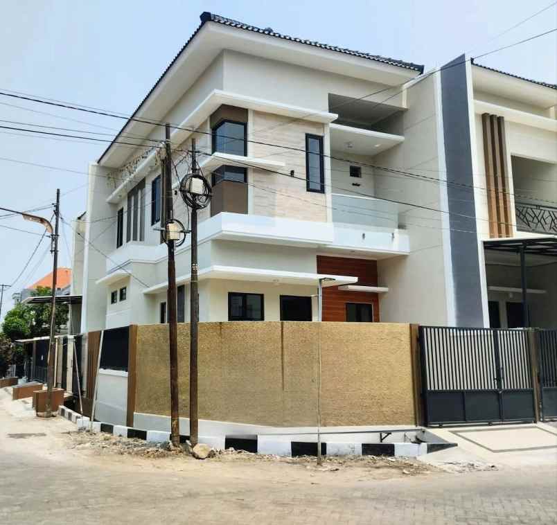 jual rumah di rungkut asri surabaya bangunan new gress