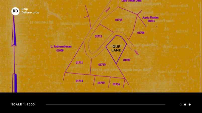 jual tanah lombok hill dan sea view