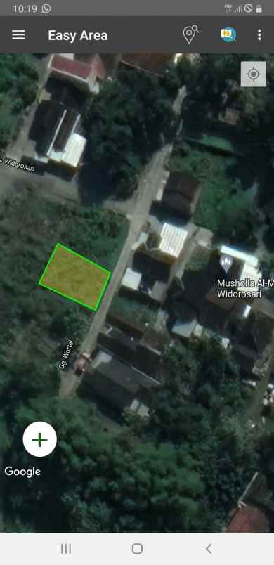 pekarangan 160 m2 kartasura jual cepatt 185 jt