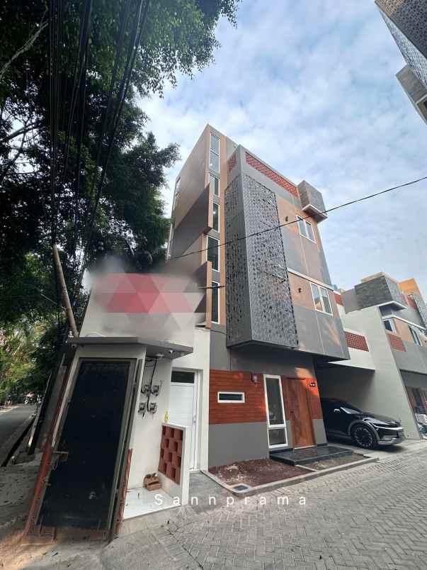 private dan premium townhouse jagakarsa ada rooftop rn