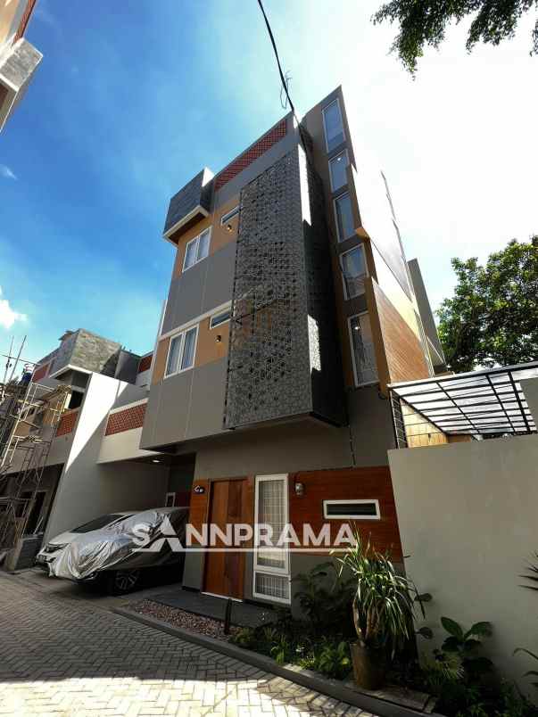 private dan premium townhouse jagakarsa ada rooftop rn