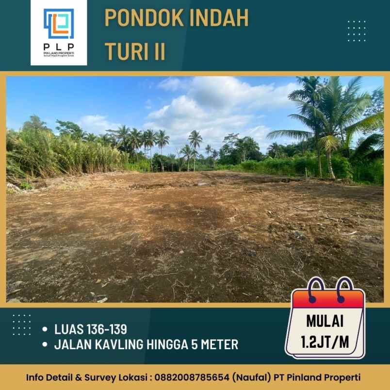 promo tanah kavling selatan kecamatan turi