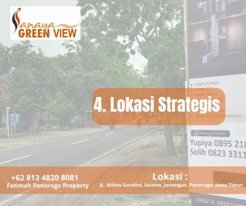 promo terbaru rumah syariah 2 lantai di ponorogo