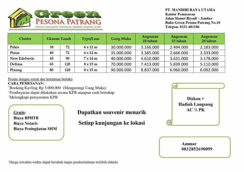 properti kami properti berkualitas harga terjangkau