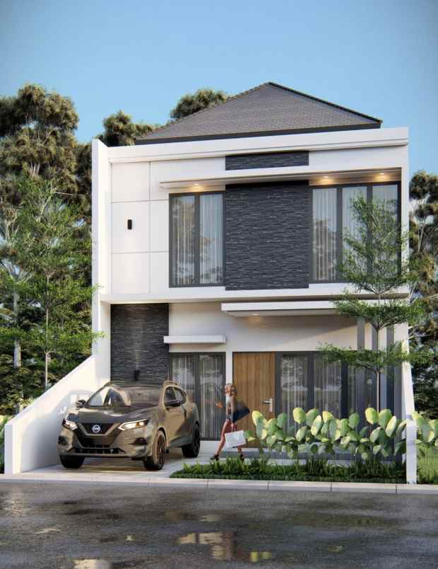 rumah 2 lantai modern dekat pamela 7 swalayan kalasan