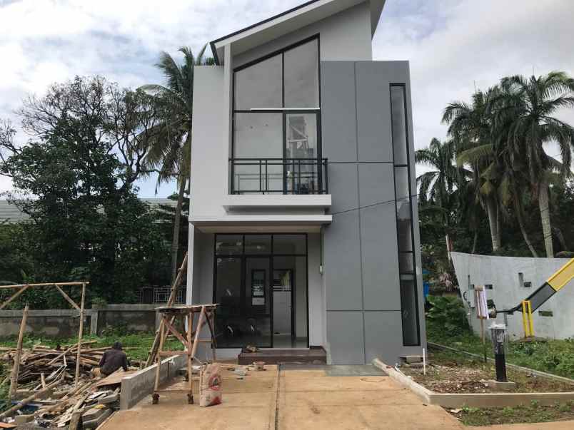 rumah 2lt minimalist modern di ciangsana cibubur