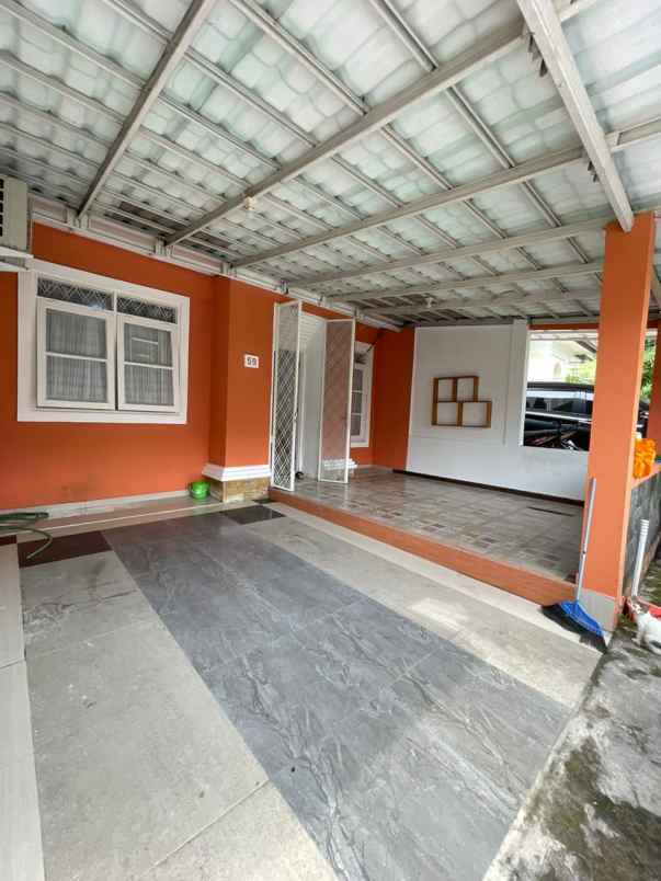 rumah asri di cluster taman tampak siring sentul city
