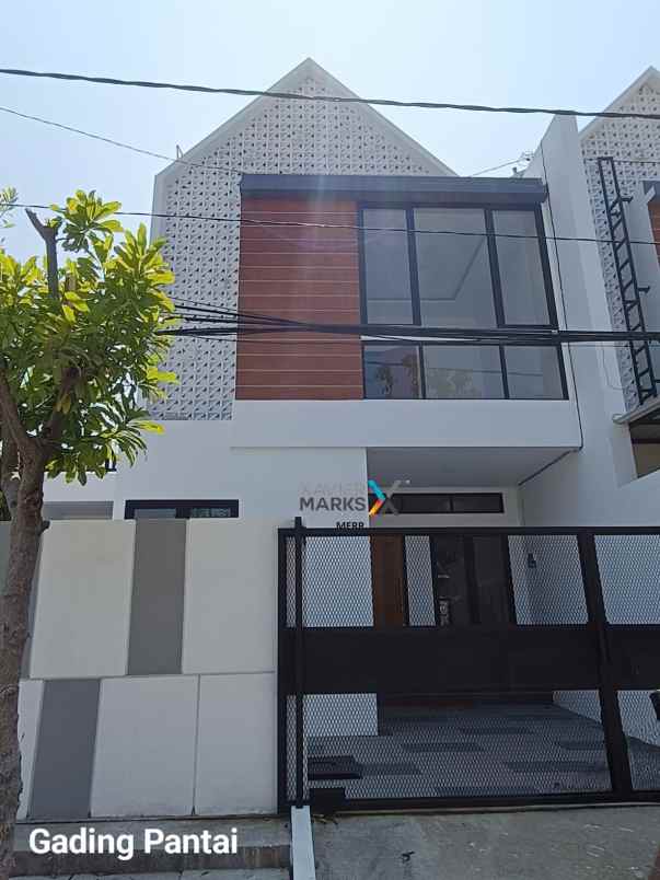 rumah baru gress gading pantai model scandinavian