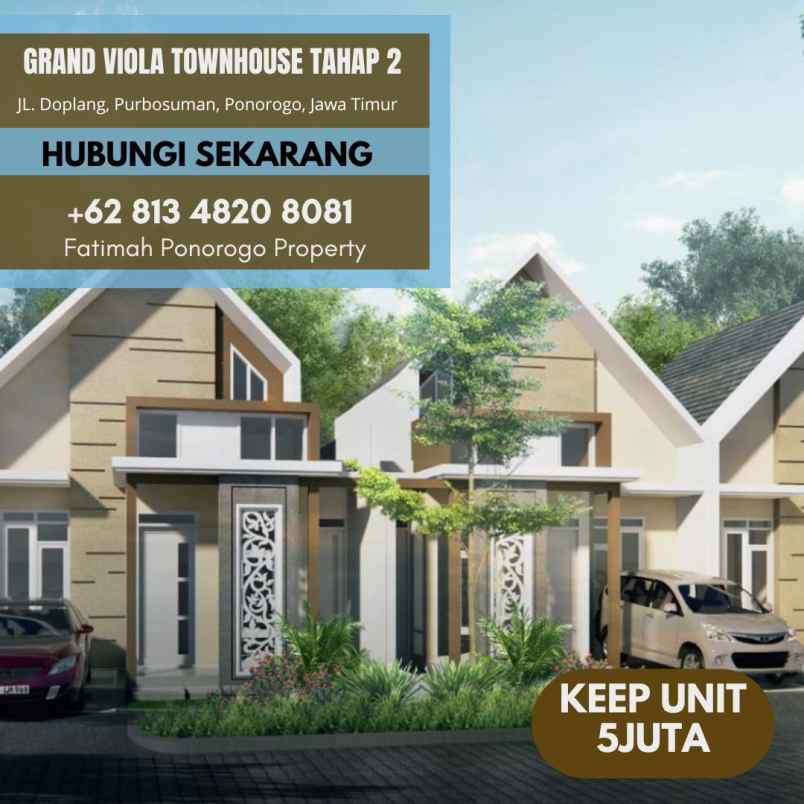 rumah baru syariah di ponorogo kota