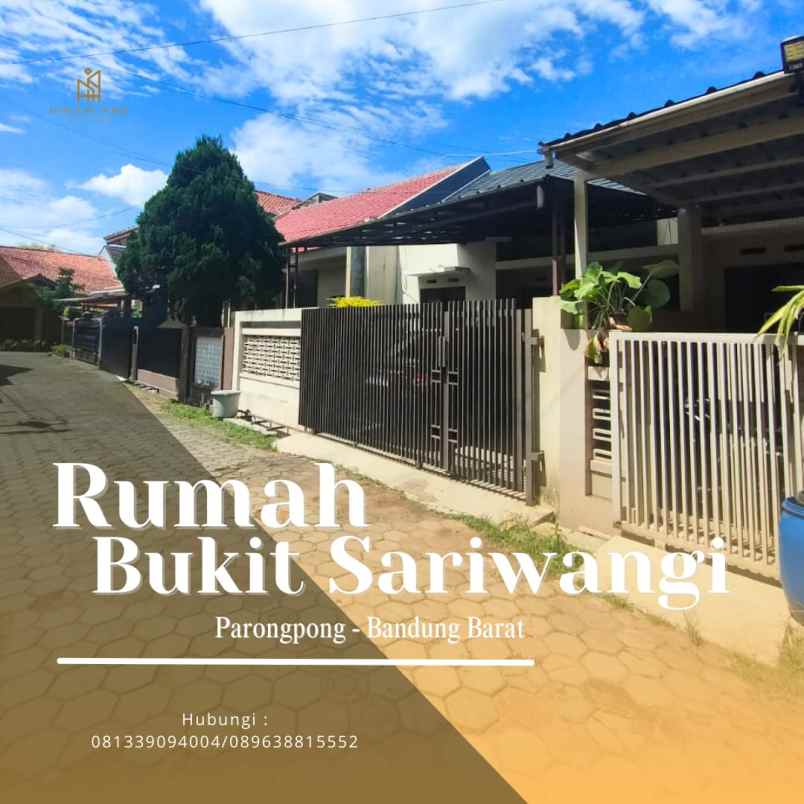 rumah bukit sariwangi siap huni