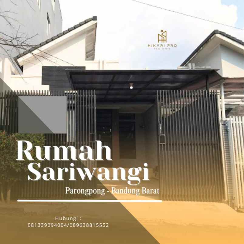 rumah bumi sariwangi 1 dekat sarijadi