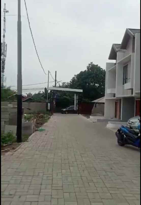 rumah cantik 2 lantai pocis setu tangerang selatan