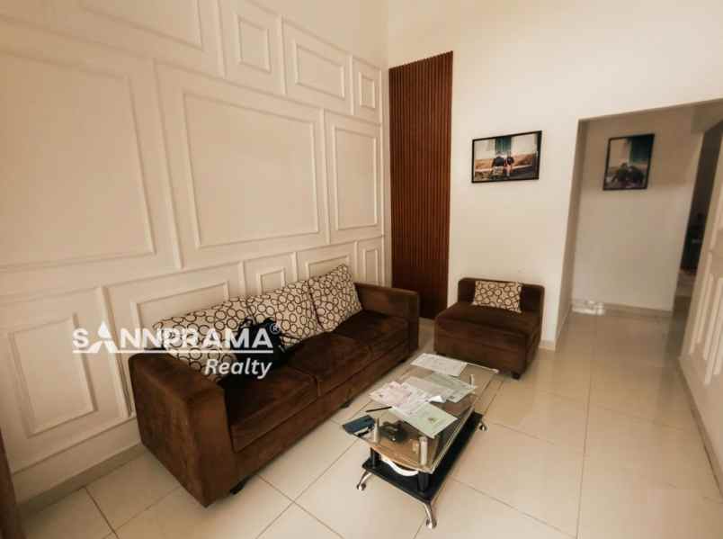 rumah cluster semi furnished dekat dtc mall