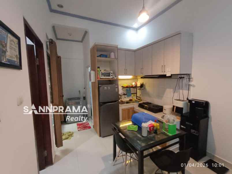 rumah cluster semi furnished dekat dtc mall