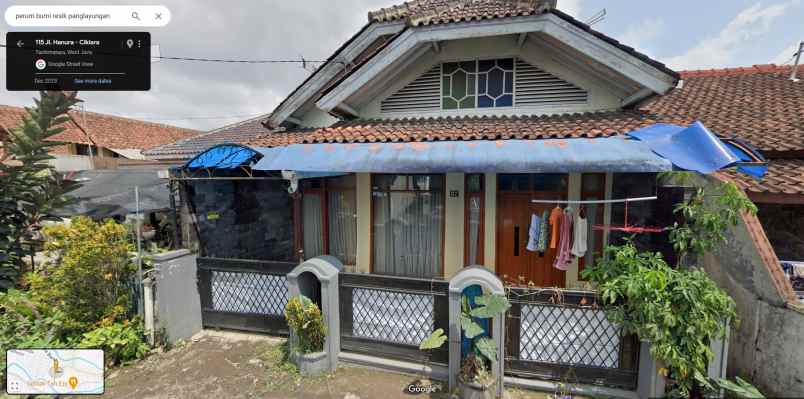 rumah di jl hanura cikiara tasik kota