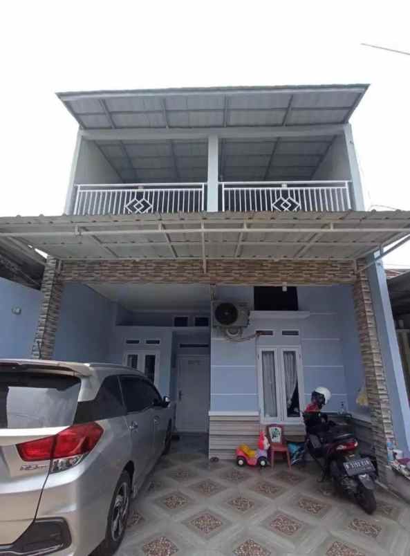 rumah dijual 2 lantai dalam cluster di pekapuran depok