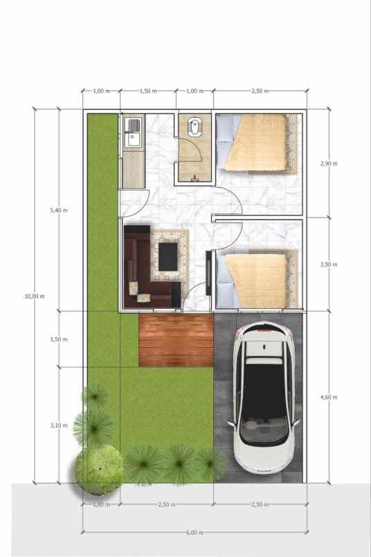 rumah dijual di ciampea bogor 200 jutaan