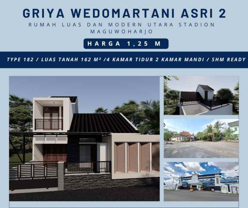 rumah dijual utara stadion maguwoharjo