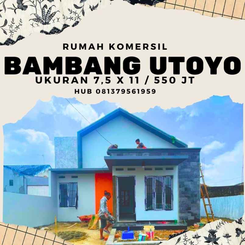 rumah komersil lokasi bambang utoyo