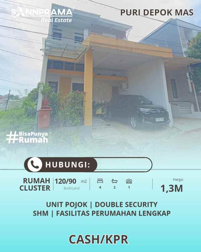 rumah mewah di puri depok mas