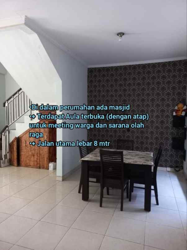 rumah murah 2 lantai di pelangi antapani kota bandung