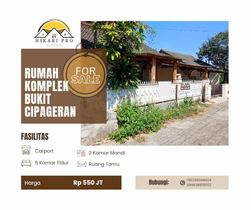 rumah murah bukit cipageran cimahi haji gofur